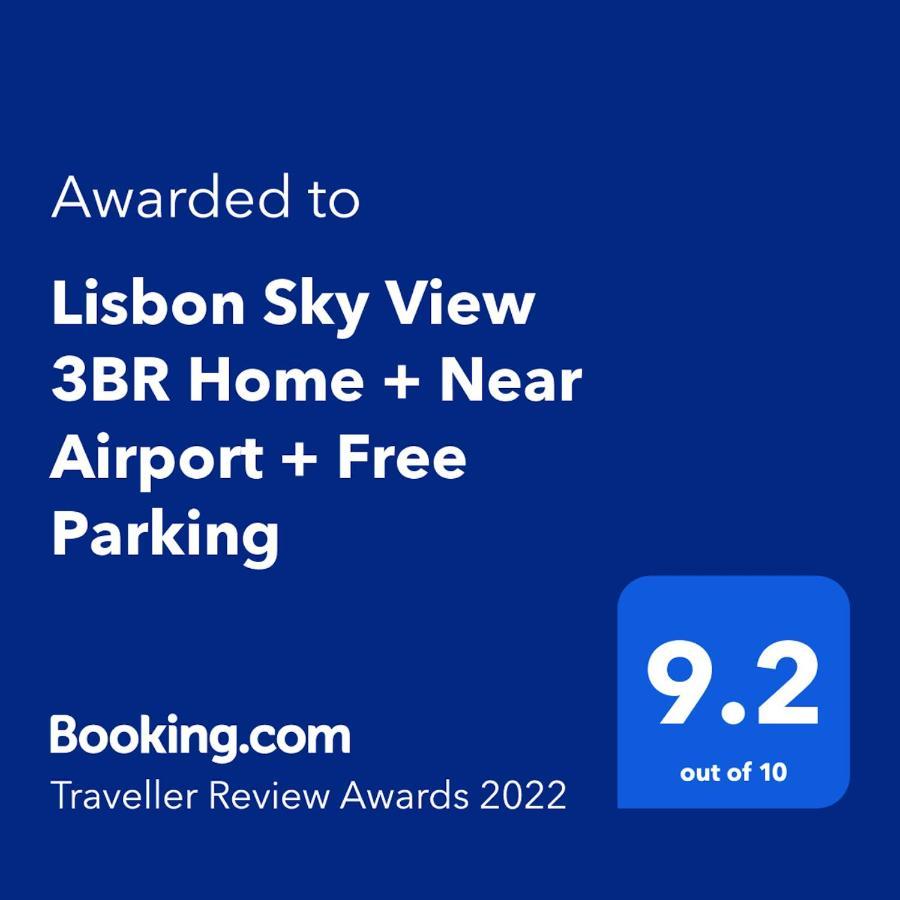 Lisbon Sky View 3Br Home + Near Airport + Free Parking Kültér fotó
